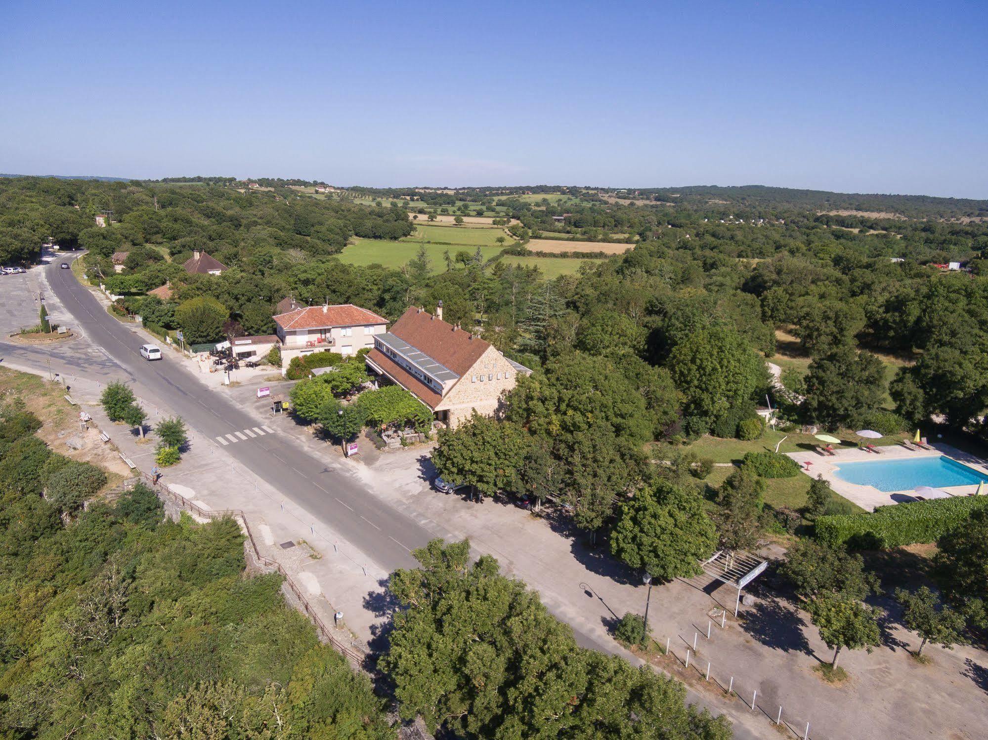 Logis Hotels - Le Bellaroc - Hotel 2 Etoiles Et Restaurant Rocamadour Exterior foto
