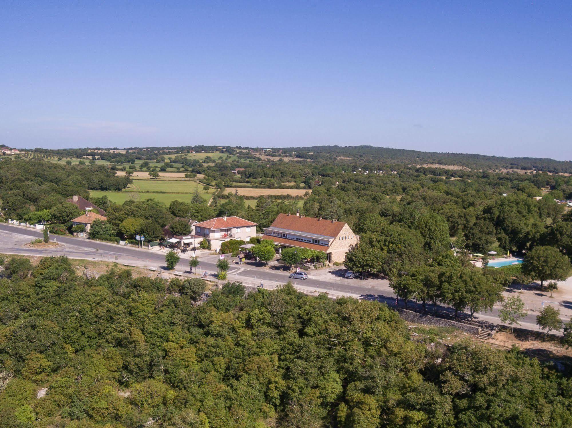 Logis Hotels - Le Bellaroc - Hotel 2 Etoiles Et Restaurant Rocamadour Exterior foto